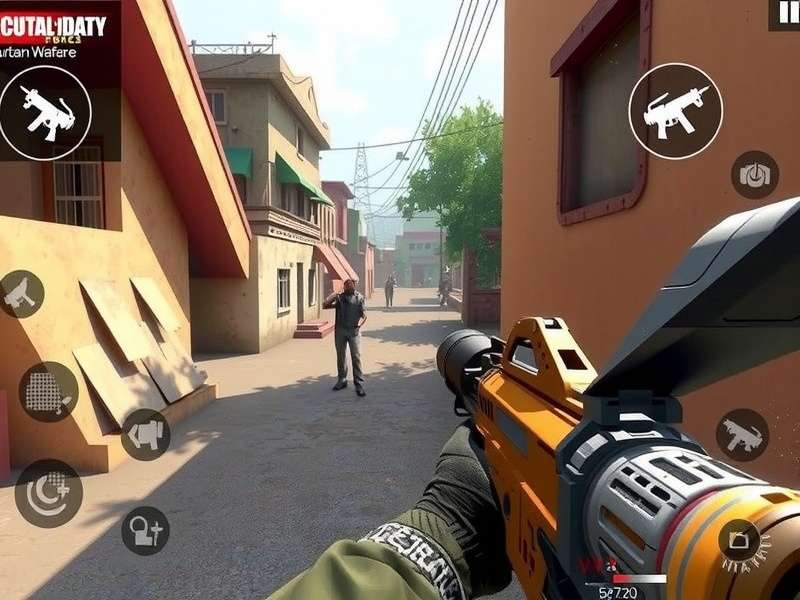 Bullet Force Urban Warfare Gameplay in Indian Urban Environment